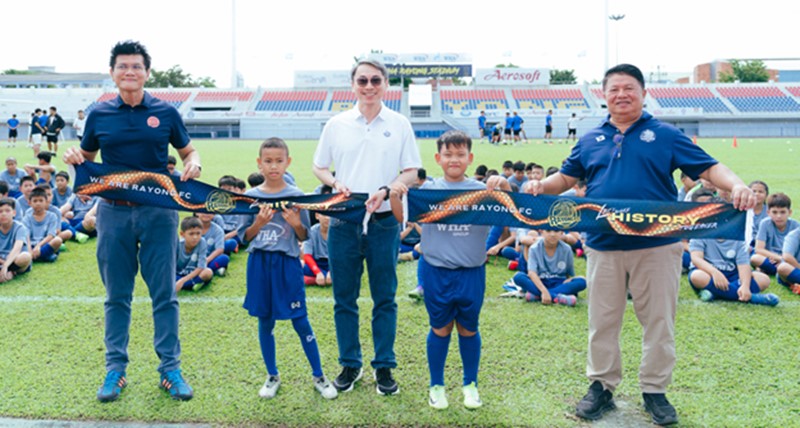WHA จับมือ Rayong FC จัดกิจกรรม “Football Camp” จุดประกายแรงบันดาลใจเยาวชนผ่านพลังของกีฬา
